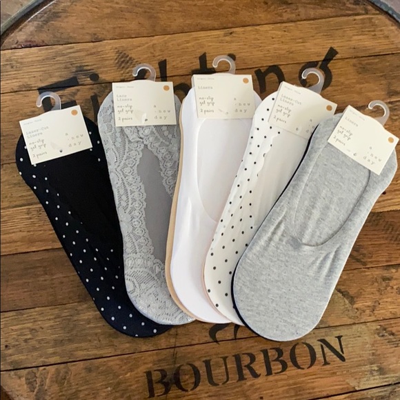 a new day Accessories - A New Day laser cut liners no-slip 10 pairs a new day Accessories - A New Day laser cut liners no-slip 10 pairs